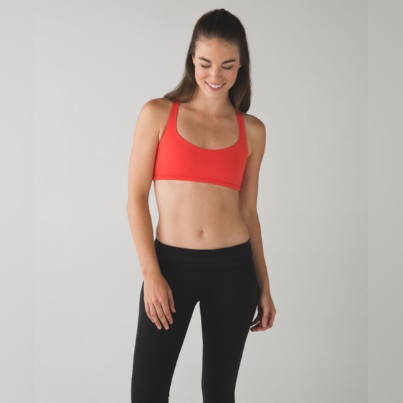Lululemon Free To Be Wild Bra Alarming Red - Picture 6 of 8